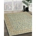 thumbnail image 3 of Ahgly Company Machine Washable Indoor Rectangle Traditional Khaki Green Area Rugs, 5' x 8', 3 of 7