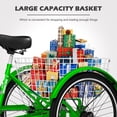 thumbnail image 6 of FICISOG 7 Speed Adult Tricycle for Men, 20/24/26 Inch Adult Trike with Basket, 3 Wheel Bikes for Adults Seniors, Cruise Trike for Shopping Picnic, 6 of 8