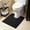 Black, variant on Subrtex Luxury Chenille Bathroom Rug Extra Soft and Absorbent Shaggy Rugs (Pink,18"*24")