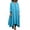 Z1-Blue linen dress, variant on Womens Cotton Linen Maxi Dress Ruffle Trim Long Sleeve Sundress Solid Color Asymmetric Hem Summer Dresses Vacation Beach Dress