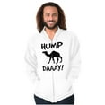 thumbnail image 5 of Hump Day Camel Wednesday Weekday Zip Up Hoodie Men's Women's Brisco Brands L, 5 of 6