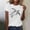 White plus size graphic t shirts a1, variant on MORESEC Women Plus Size Graphic T-Shirts Short Sleeve Round Neck Casual Vacation Basic Tees Fashion Tops, Black L