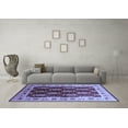 thumbnail image 3 of Ahgly Company Indoor Rectangle Oriental Blue Traditional Area Rugs, 8' x 12', 3 of 4