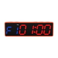 thumbnail image 1 of Bearachild El reloj magnético del gimnasio del contador de tiempo del intervalo personalizado para el control remoto incorporado del gimnasio en Electrónica marco naranja Fuente azul y roja., 1 of 6