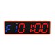thumbnail image 1 of sweethay Reloj magnético del gimnasio del contador de tiempo del intervalo de encargo del ABS para los relojes del gimnasio del gimnasio en Electrónica marco naranja Fuente azul y roja., 1 of 6