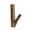 2, variant on Tizuqe Vintage Wood Tree Branch Wall Hook Rustic Decorative Wooden Adhesive Hooks for Key Holder Bag Hat Coat Rack
