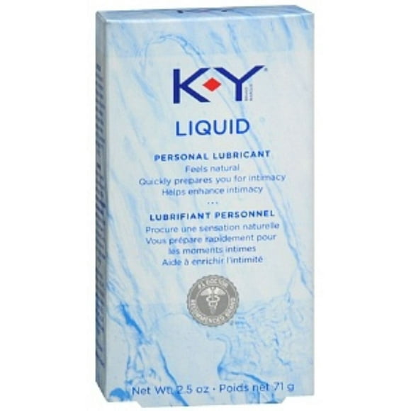 K-Y Liquide Sensation Naturelle 2.50 oz (Lot de 2)