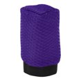 thumbnail image 1 of Cubierta de pomo de cambio de marcha única Bargains universal para automóvil SUV camión RV protector de mango de cambio anidado de poliéster púrpura, 1 of 7