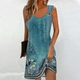 thumbnail image 2 of Women's Summer Casual T-shirt Dresses Short Sleeve Boho Beach Dress, 2 of 5