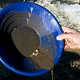 thumbnail image 3 of ASR Outdoor 12 inch Gold Pan with Dual Riffles for Gold Prospecting, Blue, 3 of 6