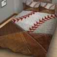 thumbnail image 3 of Living My Dream - Ensemble de Courtepointe de Baseball Personnalisé, 3 of 6