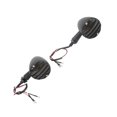 thumbnail image 4 of Turn Signal Lamp Motorcycle Turn Lamp Led Turn Lamp 2pcs LED Turn Signal Lamp Indicator Bright Yellow Light Color Waterproof Fit For  Retro MotorbikeBlack, 4 of 8