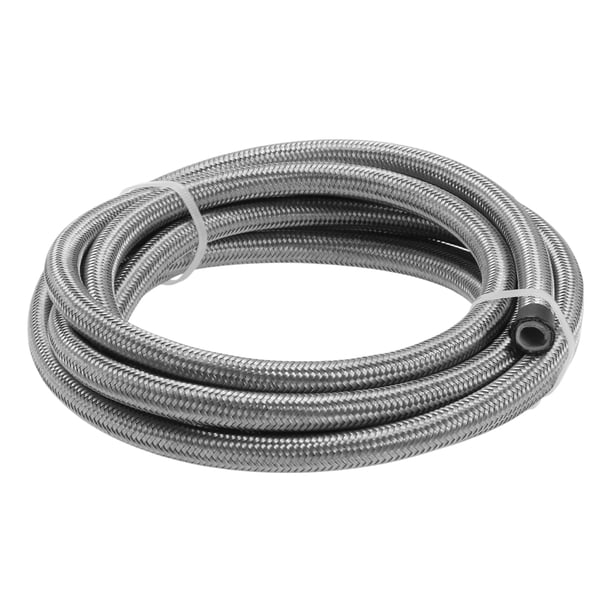 Manguera de combustible AN6 Unique Bargains 3 metros 8.13 mm (ID) 11 mm (OD) Manguera de vacío Manguera de combustible automotriz 1 pieza