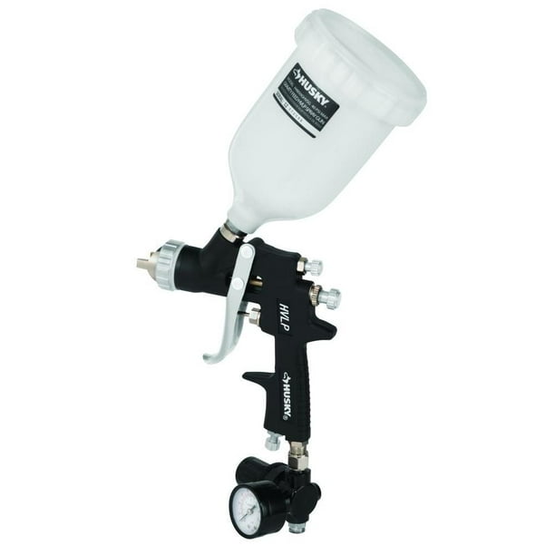Husky Gravity Feed Composite HVLP Spray Gun Mini Kit Sprayer Painting