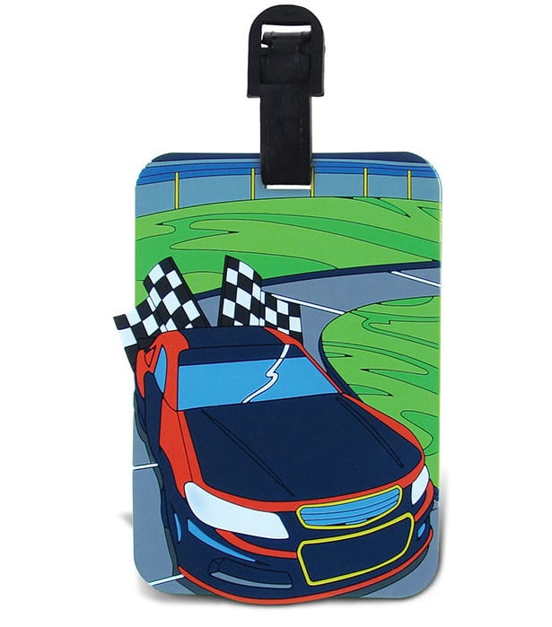 race car luggage