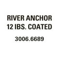 thumbnail image 3 of Extreme Max Boat River Anchor 3006.6689 | 12 LB Coated Black, 3 of 3