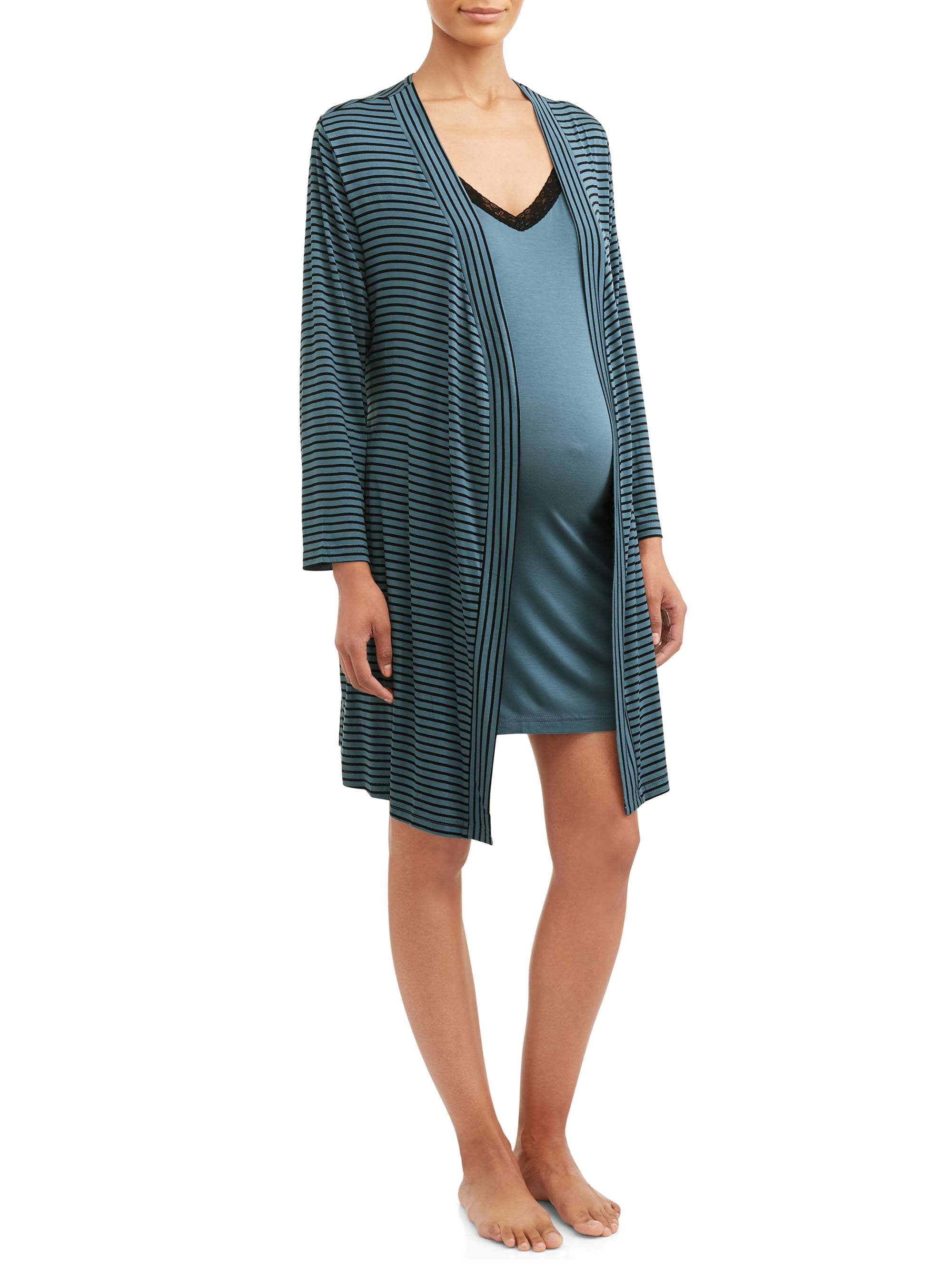 maternity plus size robes