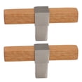 thumbnail image 1 of Door Pull, Cabinet Pull 2 Pcs Easy To Install  for Cupboards Brushed Silver, 1 of 8