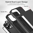 thumbnail image 4 of for iPhone 15 Pro Case with Screen Protector & Camera Cover 4-in-1 Full Body Hybrid iPhone 15 Pro Case Wallet Card Holder Shockproof Protective Phone Case for iPhone 15 Pro for Women Men, 4 of 14