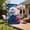 B, variant on Qiulaii 4th of July Garden Flag Double Sided Independence Day Patriotic Flag for Outdoor Yard Lawns Garden Home Holiday Decoration Linen 18x12in