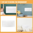 thumbnail image 3 of TOYMYTOY  White Static Cling Whiteboard for Decoration Removable Reusable PVC Plastic, 3 of 7