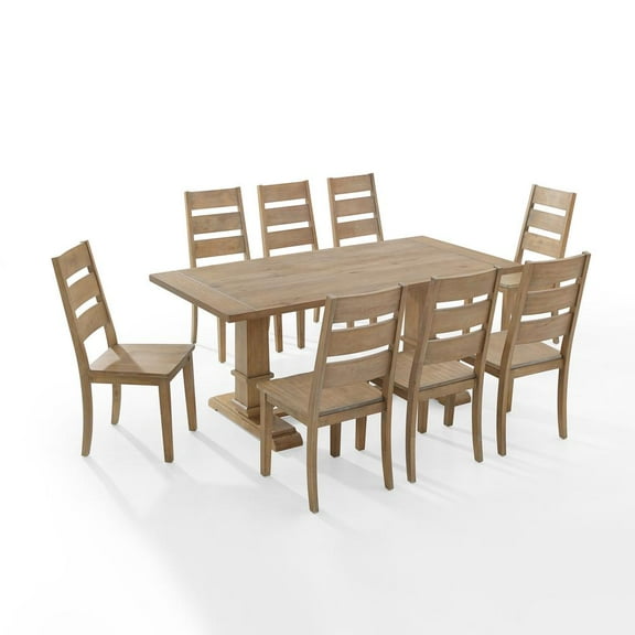 Crosley Furniture Joanna 9-Piece Dining Table Set For 8