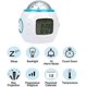 thumbnail image 3 of Reloj despertador ZHAOCHENG para niños luz nocturna Proyector de techo estrellado con visualización de temperatura y fecha, 3 of 5