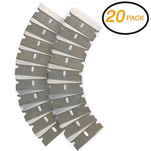 20PK Razor Replacement Blade Industrial Razor Ultra Sharp Strong Single