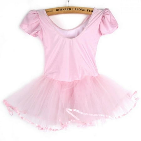 

TINKER Girls Ballet Tutu Dress Dance Performance Active Dress 3-7Y