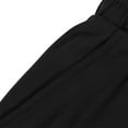thumbnail image 6 of Wyobmus Women's Baggy Sweatpants Solid Color Loose Joggers High Waist Drawstring Cinch Bottom Yoga Sweat Pants A-Black, 6 of 6