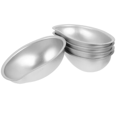 5 Pcs Round Baking Pan Cake Pans Mold Aluminum Cupcake Liner Puck Wrapper Mini Tart Tins