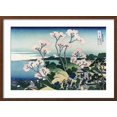 thumbnail image 2 of Art.com Goten-Yama-Hill. Shinagawa on the Tokaido Road Art Print by Katsushika Hokusai, Brown Frame Wall Art, 29" x 21", 2 of 5