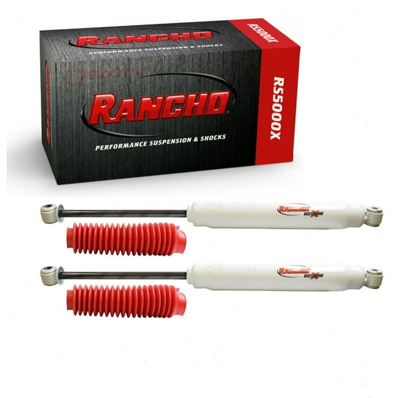 2 pc Rancho Rear RS5000X Shock Absorbers compatible with Ford Ranger 1983-2011