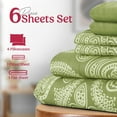 thumbnail image 2 of Deep Pocket 6 Piece Bed Sheet Set 1800 Series Microfiber Comfort  Sheets, 2 of 16