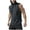 Grey, variant on Adult Hooded Sleeveless T Shirt Men's Sports And Leisure Quick Drying Clothes Light Fitness Running Boxing Training Vest Black M