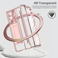 thumbnail image 4 of Dteck Compatible for Samsung Galaxy Z Fold 6 Case with Flat Hinge Protection, Built-in Front Screen Protector Full Body Case for Samsung Z Fold 6 Case, Metal Camera Protector & Kickstand,Rosegold, 4 of 7