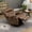 Brown, variant on MEETWARM Large Power Lift Electric Recliner Chair with Extended Footrest for Big Tall Man, Overstuffed Wide Recliner with Heat and Massage, 2 Remote Controls/4 Side Pockets/USB Ports(Plush-Brown)