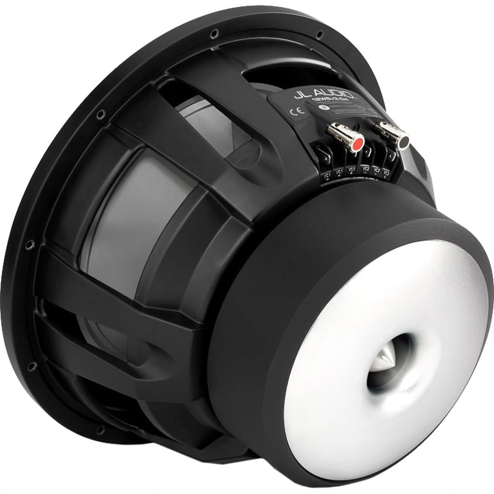 JL Audio 12W6v3-D4 Subwoofer,100 - 200 W RMS, 4 Ohm Impedance Bass