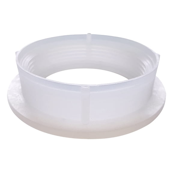 ICON 14016 Spin Fitting, Raised, 3" FPT, White