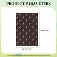 thumbnail image 4 of Kdxio Leopard Print Pattern Golf Towel (24" X 16") with Carabiner Clip - The Convenient Golf Cleaning Towel, 4 of 8