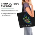 thumbnail image 3 of Tool Band Shoulder Bag Durable Reusable Grocery Bags Shopping Tote Bag for Women, 3 of 9
