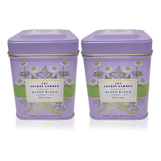 The Secret Garden Organic Tea Sleep Blend Herbal Tea 50 Tea Bags