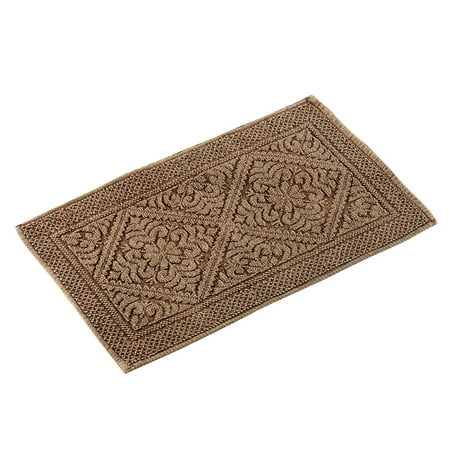 Chocolate Antique Round Rug - Stone Ridge Antique Accent Rug, 27