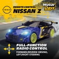 thumbnail image 2 of MotorDayz (1:16) Remote Control Nissan Z, Blue/Green, R5-16C56U-BL, Child, 2 of 9