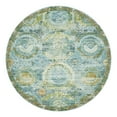 thumbnail image 6 of Unique Loom Baracoa Collection Area Rug - Coppelia (8' Round Light Blue/Blue), 6 of 6