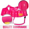 thumbnail image 3 of Genwiss Swim Vest for Toddler Girls - Baby Large Swim Vest for Age 5 - 7 Years Infant Fit 38 - 55 lbs, Size Large, Pink, 3 of 9