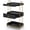 Black, variant on TTGIEET Barber Salon Trolley Cart w/Lockable Wheels, Rolling Beauty Cart with 2 Drawers & Dryer Holder, Trolley for Beauty Spa Barbershop(White)