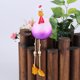thumbnail image 4 of Estatua de pollo de resina para jardín, adorno divertido para colgar en la pierna, escultura de pollito (púrpura) Ndcxsfigh Libre de BPA, 4 of 9
