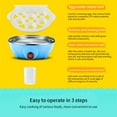 thumbnail image 5 of Lksixu Easy Egg Cooker Electric 7-Egg Capacity, Soft, Medium, Hard-Boiled Egg Cooker, Measuring Cup Included, BPA Free, Classic, 5 of 6