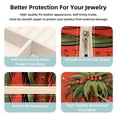thumbnail image 3 of Coconut Jujube Tree Travel Portable Square Earring Holder with Necklace Holder, Storage Box, and Travel Organizer - Ideal for Girls and Women, 3 of 6